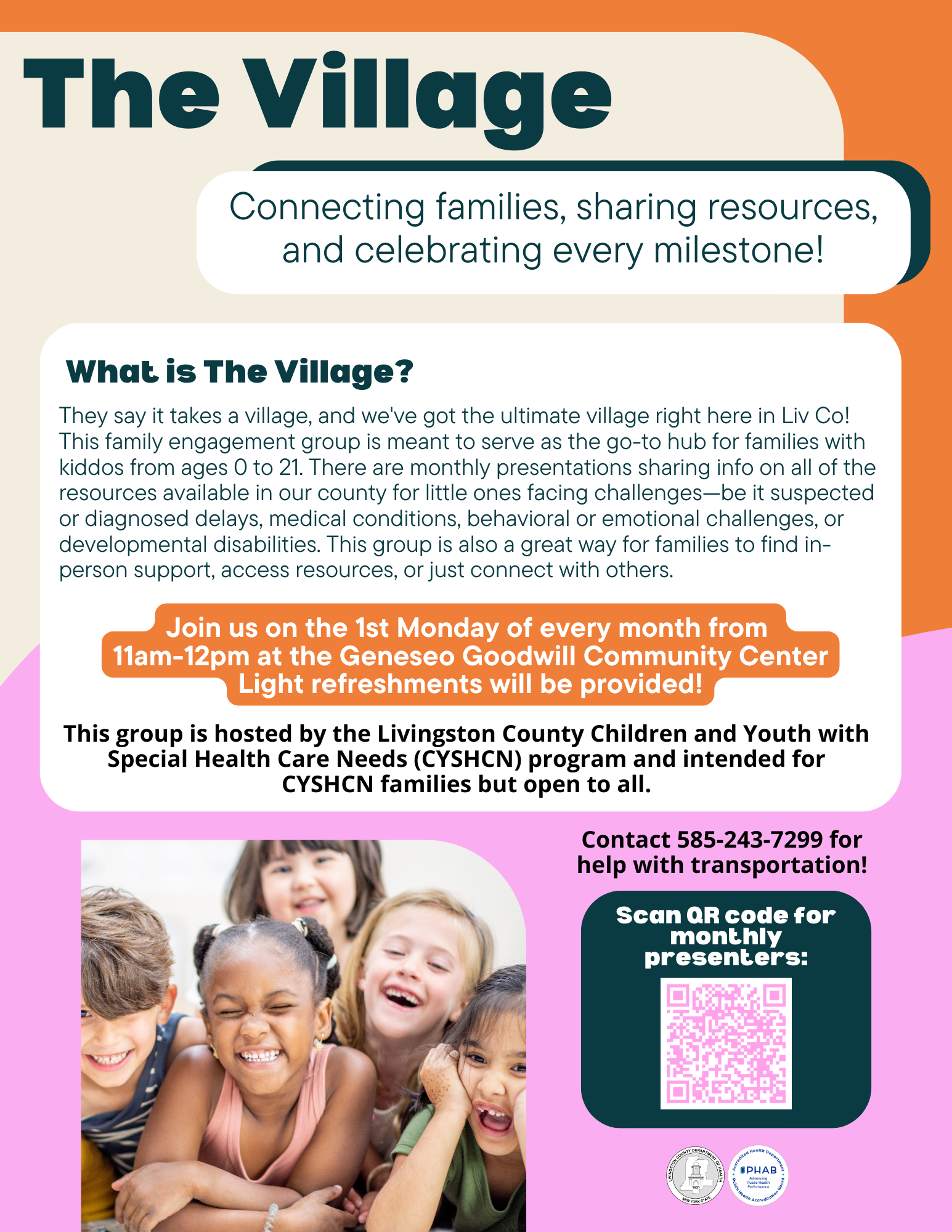Family Engagement Group Flyer