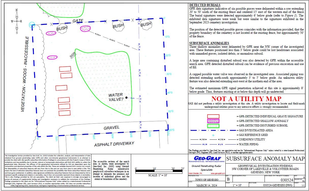 New Poorhouse Cemetery Survey 2